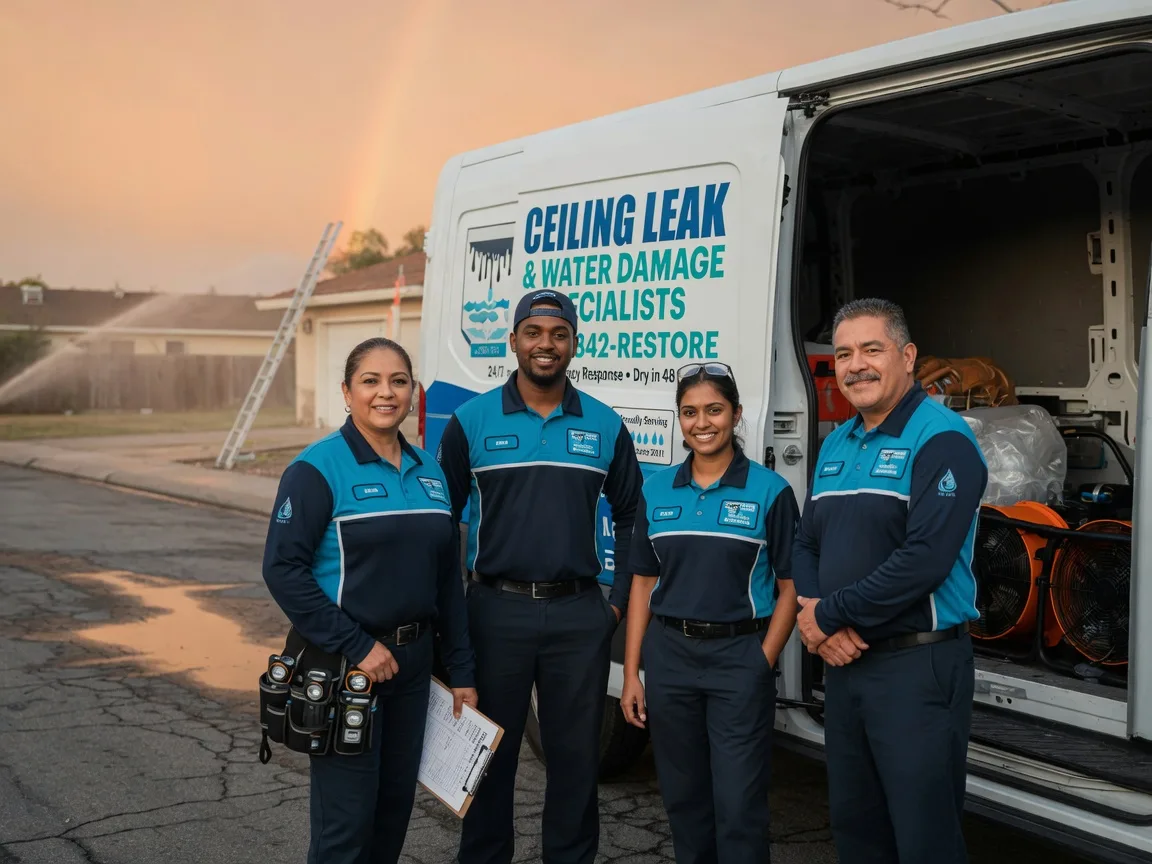 Ceiling Leak Cleanup company in Revillo, SD