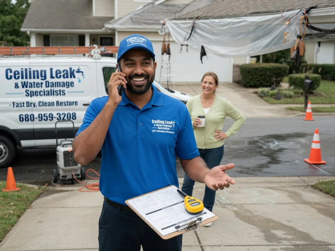 Ceiling Leak Cleanup Revillo, SD FAQs